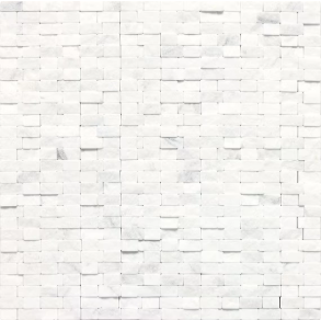 Contempo White Random Brick-Joint - stone tile